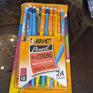 BIC Xtra-Strong Mechanical Pencils, Assorted Bright Colors (24 Pack)